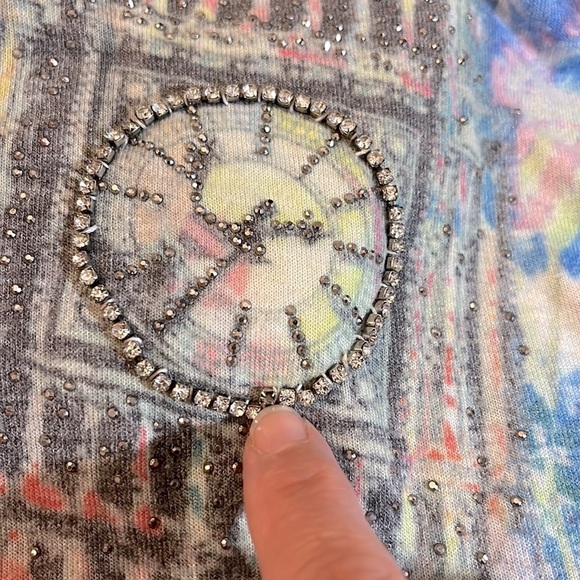 BIG BEN TANK TOP No Label Embellished-S/M - Picture 5 of 5